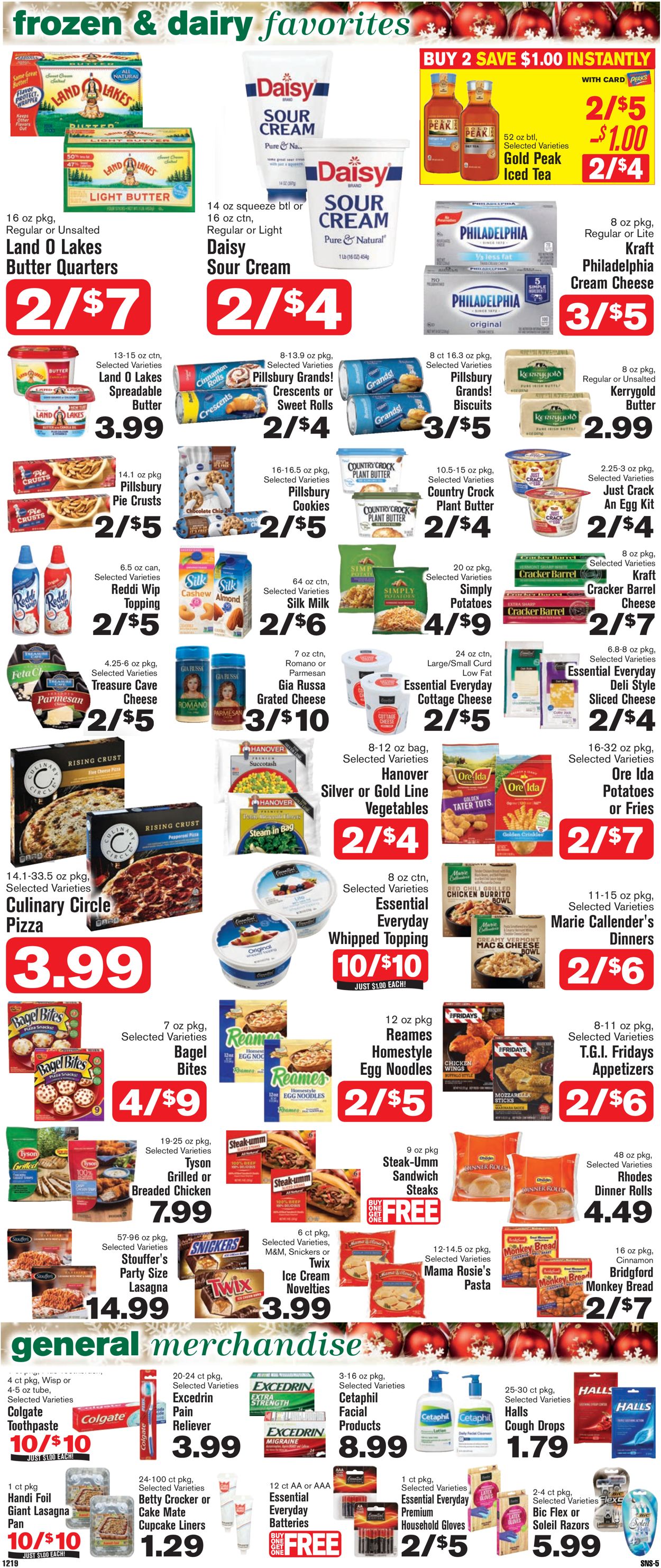 Catalogue Shop ‘n Save - Holiday Ad 2019 from 12/19/2019
