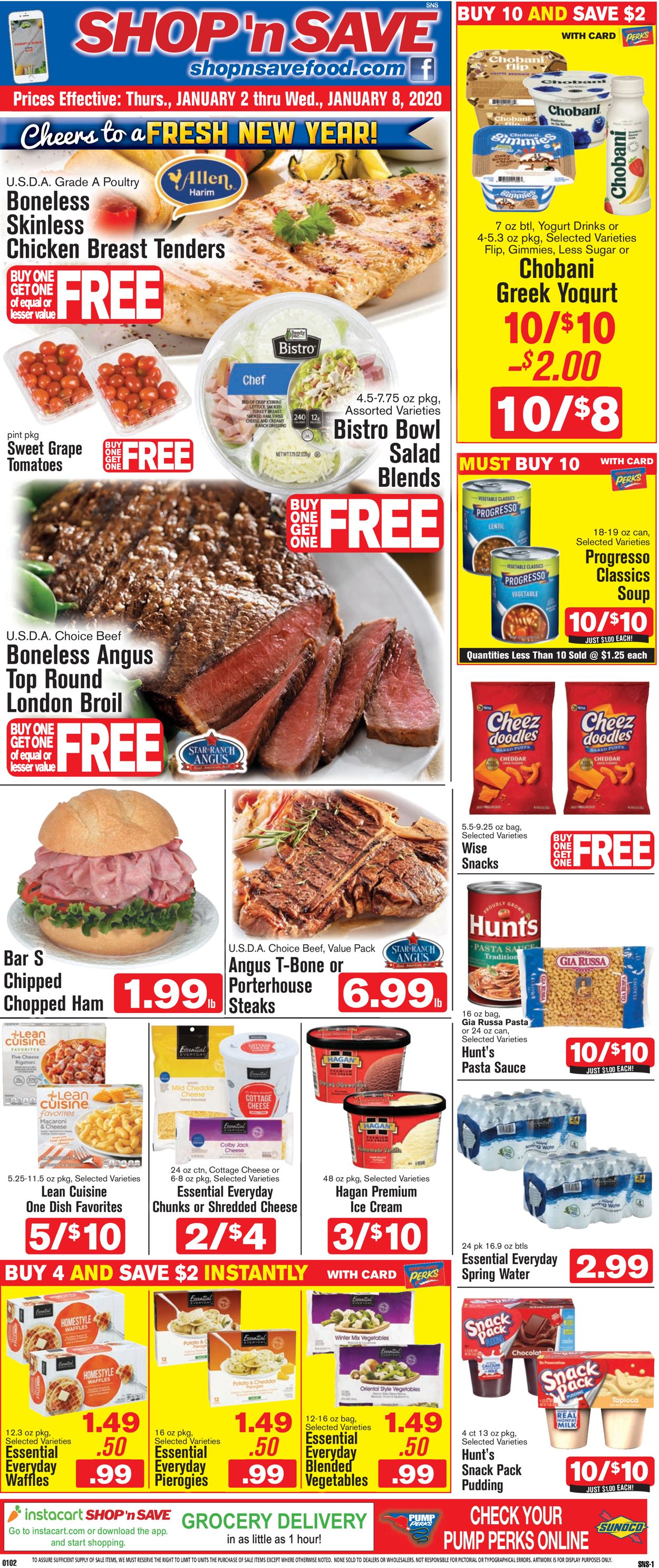 Catalogue Shop ‘n Save from 01/02/2020