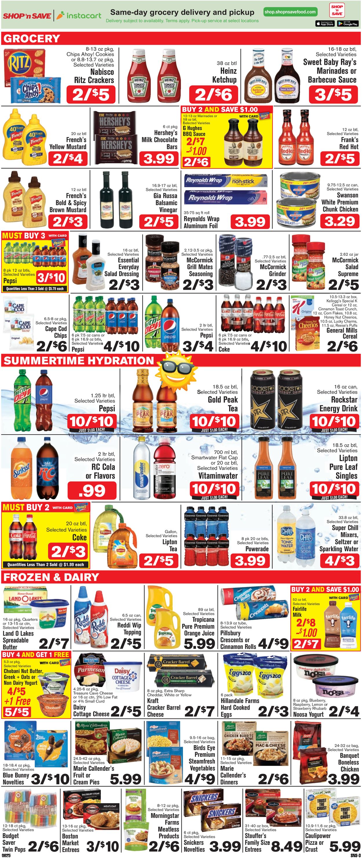 Catalogue Shop ‘n Save (Pittsburgh) from 06/25/2020