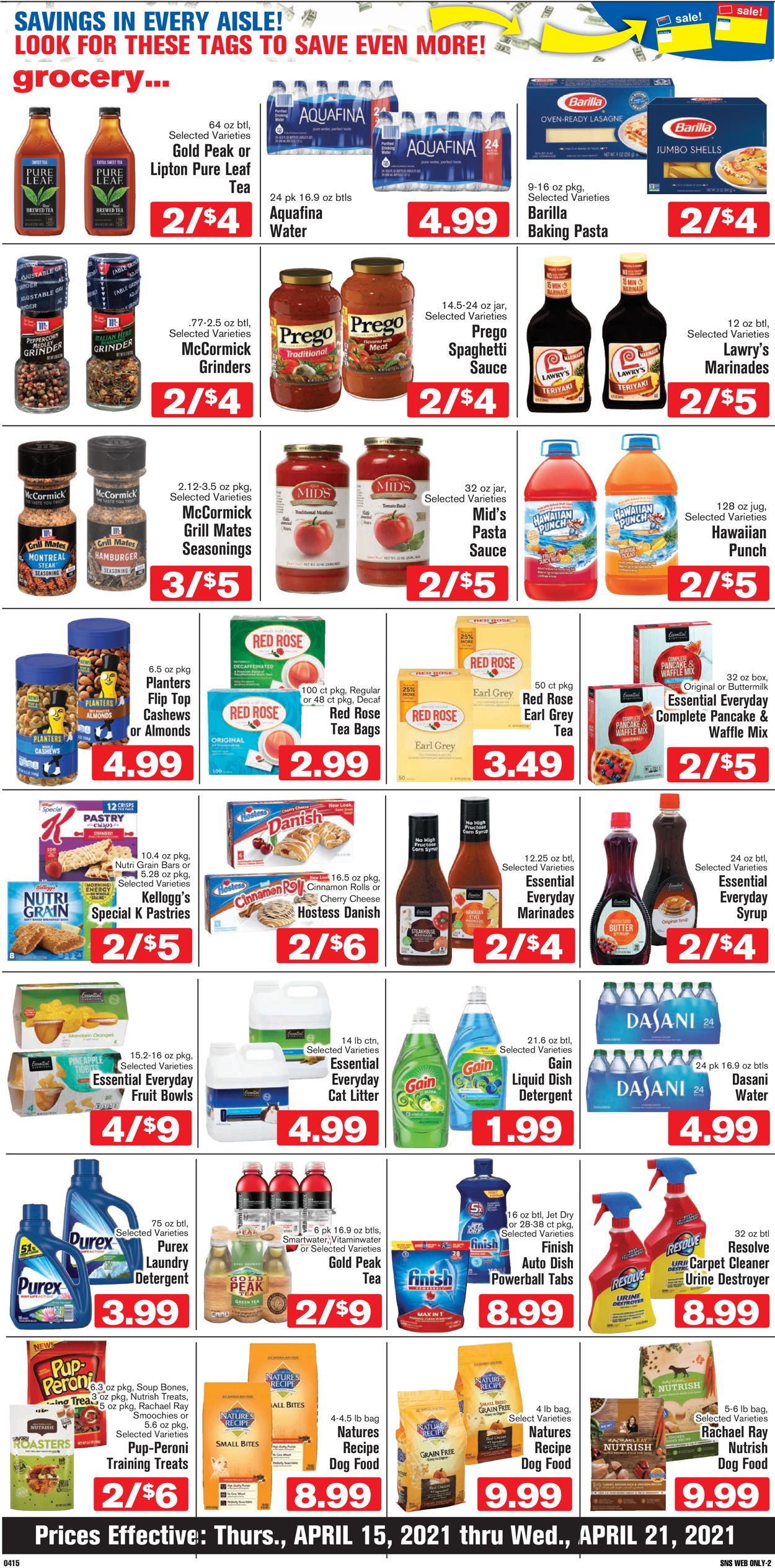 Catalogue Shop ‘n Save (Pittsburgh) from 04/15/2021