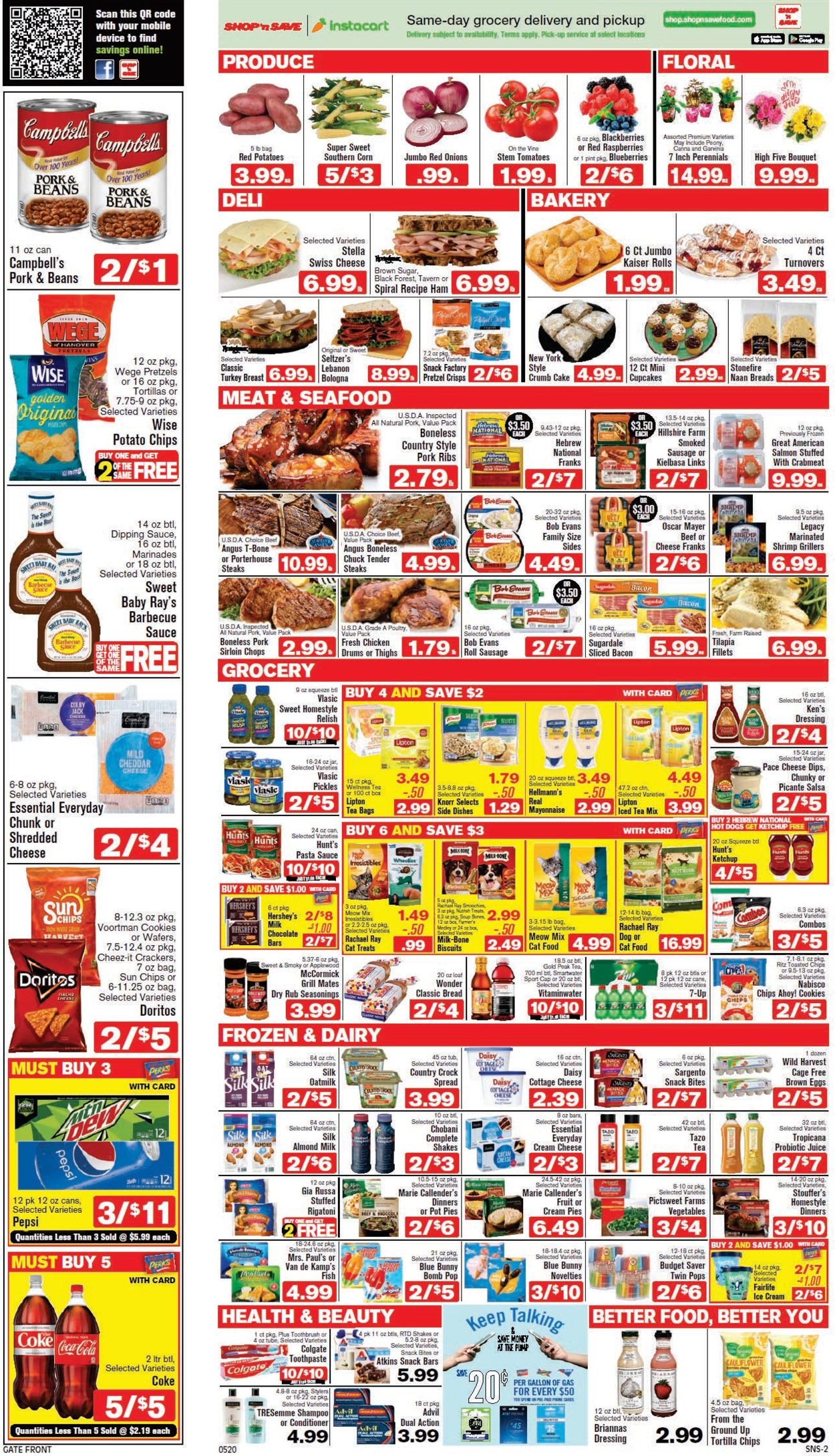 Catalogue Shop ‘n Save (Pittsburgh) from 05/20/2021