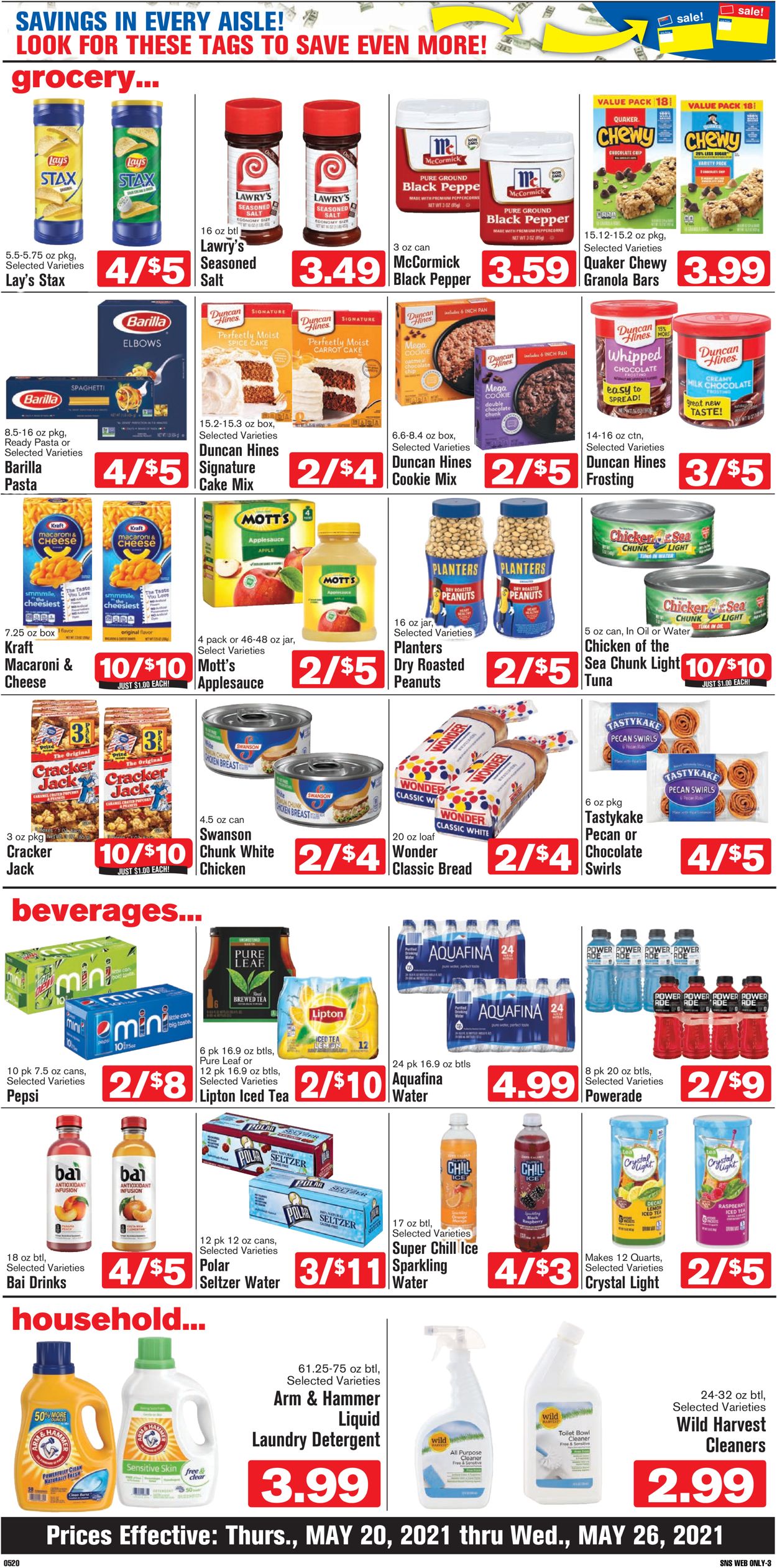 Catalogue Shop ‘n Save (Pittsburgh) from 05/20/2021