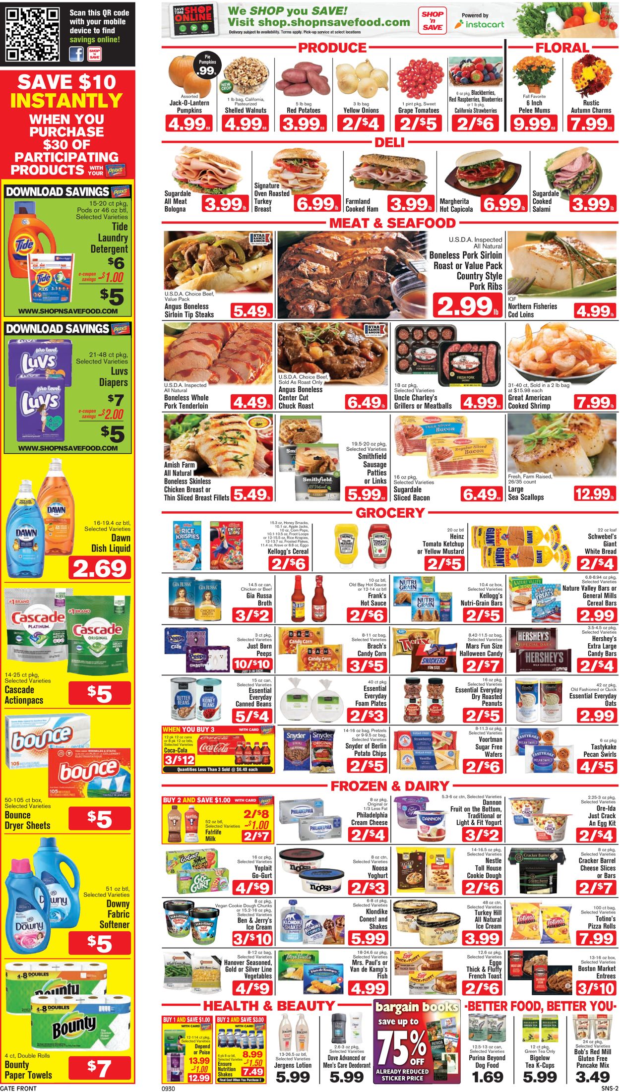 Catalogue Shop ‘n Save (Pittsburgh) from 09/30/2021