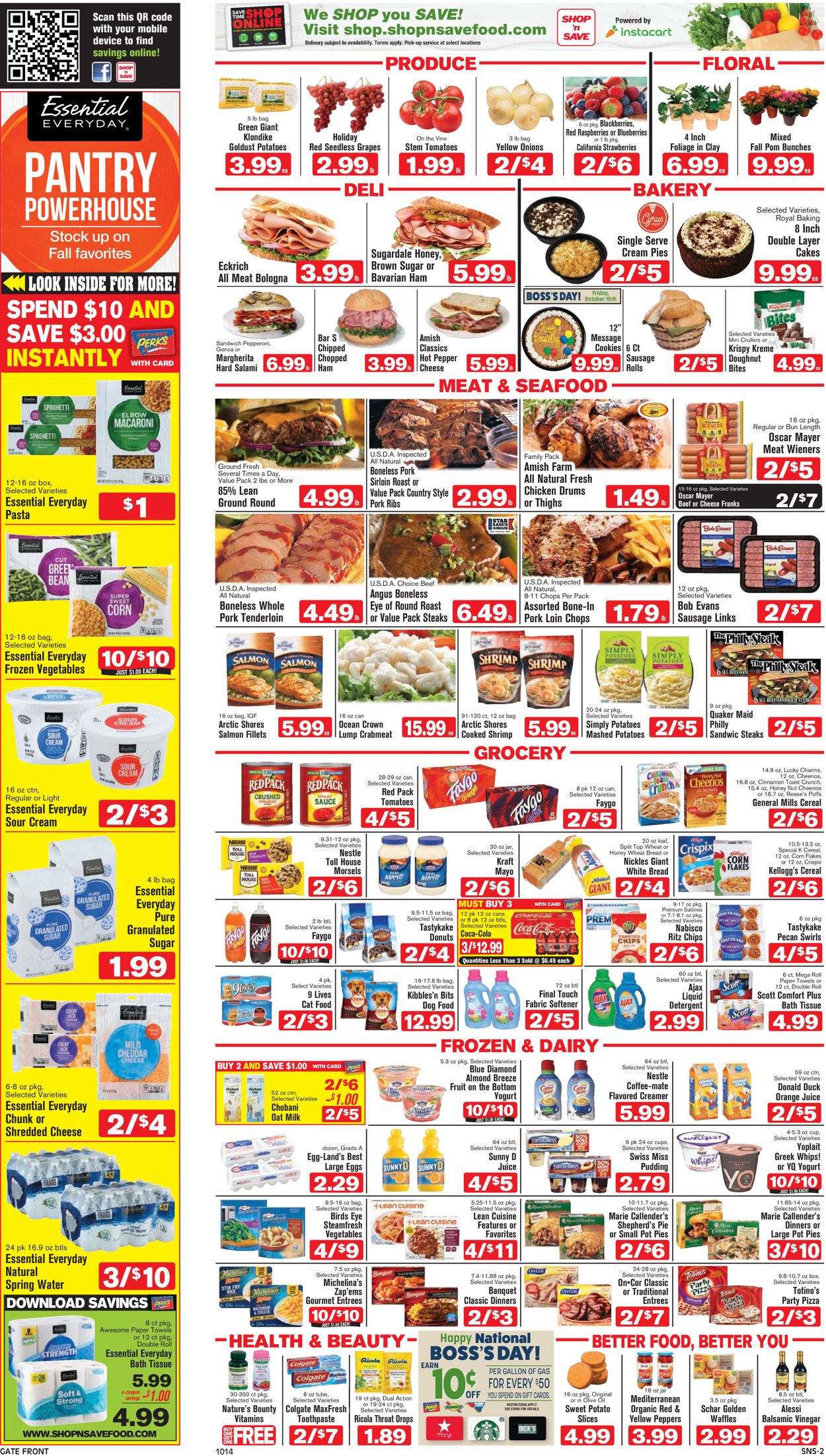 Catalogue Shop ‘n Save (Pittsburgh) from 10/14/2021