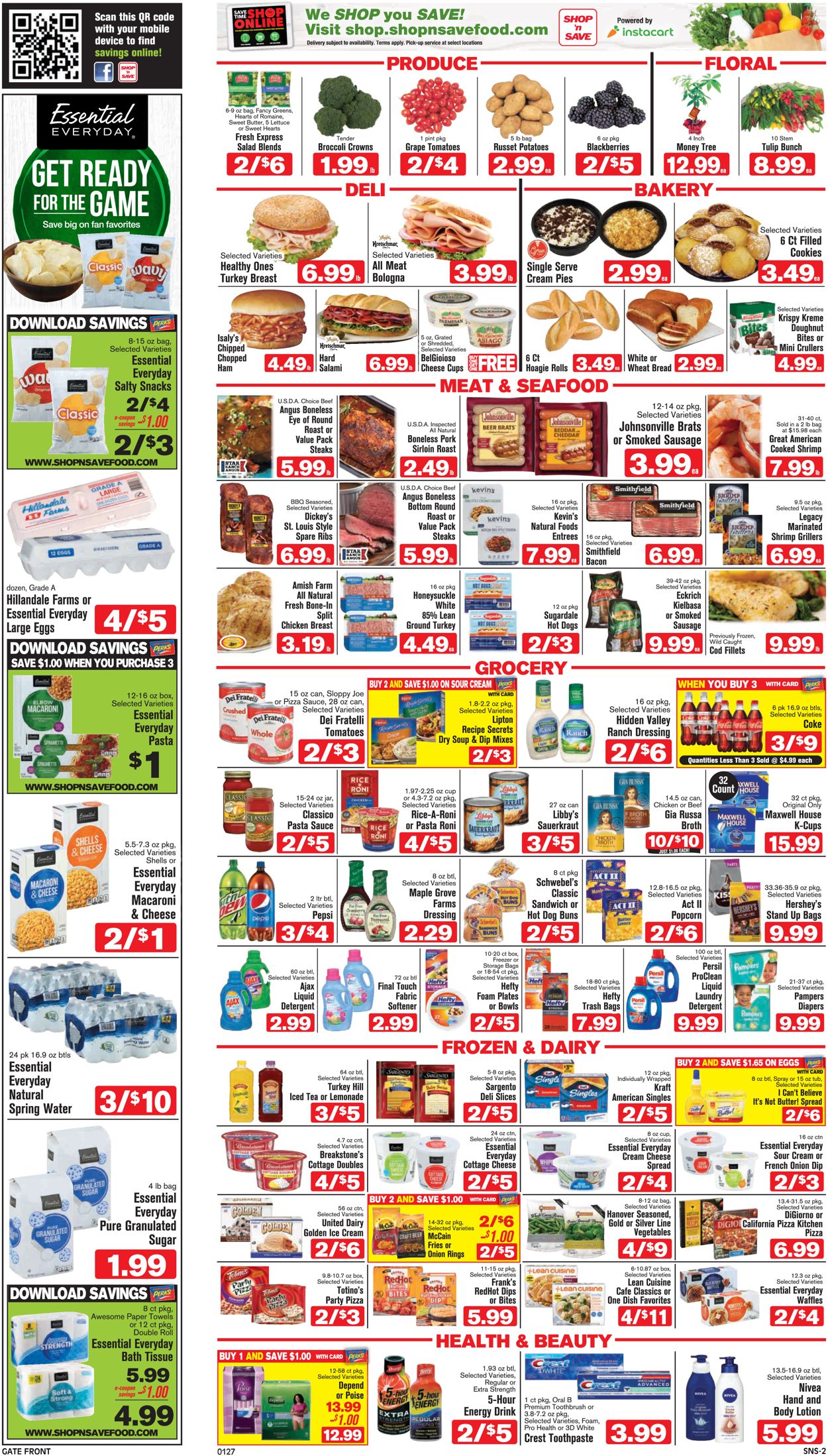 Catalogue Shop ‘n Save (Pittsburgh) from 01/27/2022